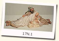 Nacimiento, Virgen, San José y Niño Jesús-