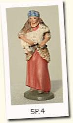 Pastora con cordero-