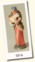 Pastora con cordero-