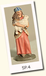 Pastora con cordero-